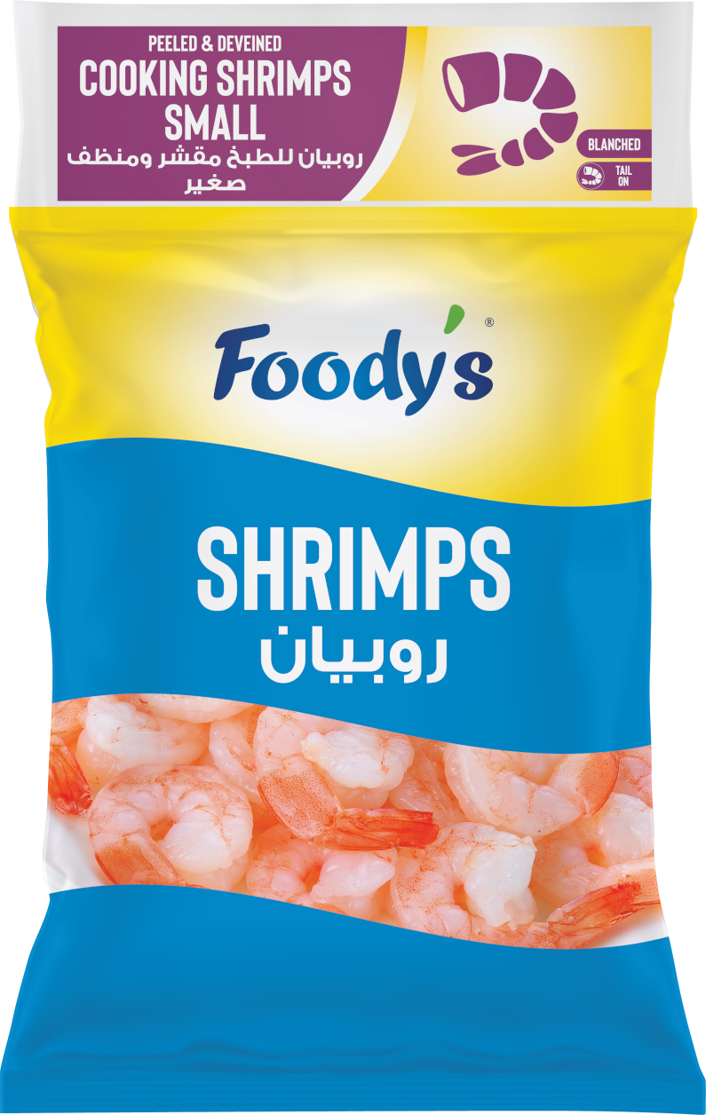 Foodys Frozen Small Shrimps